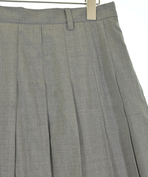 PRADA（プラダ）ひざ丈スカート グレー サイズ:42(M位) レディース/2200715340028