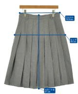 PRADA（プラダ）ひざ丈スカート グレー サイズ:42(M位) レディース/2200715340028