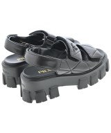 PRADA（プラダ）サンダル 黒 サイズ:EU37(23.5cm位) レディース/2200720538014