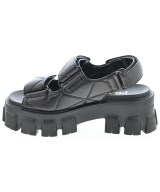PRADA（プラダ）サンダル 黒 サイズ:EU37(23.5cm位) レディース/2200720538014