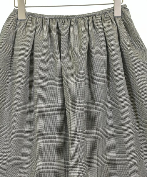 PRADA（プラダ）ひざ丈スカート グレー サイズ:36(XS位) レディース/2200720783025