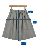 PRADA（プラダ）ひざ丈スカート グレー サイズ:36(XS位) レディース/2200720783025