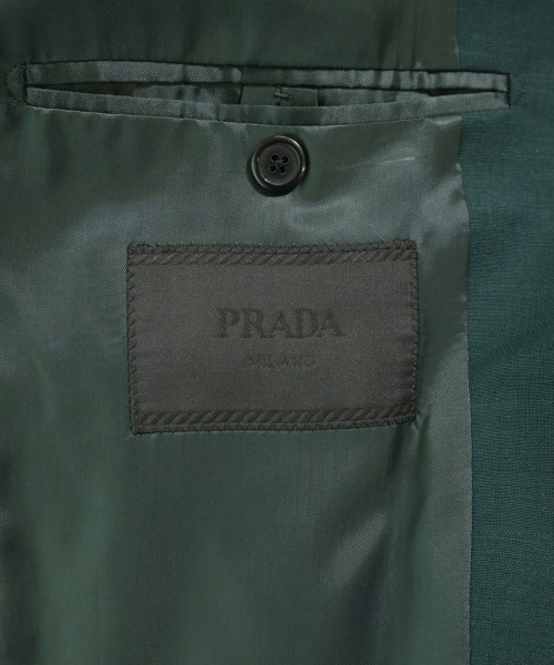 PRADA（プラダ）テーラードジャケット 緑 サイズ:48(L位) メンズ/2200720828016