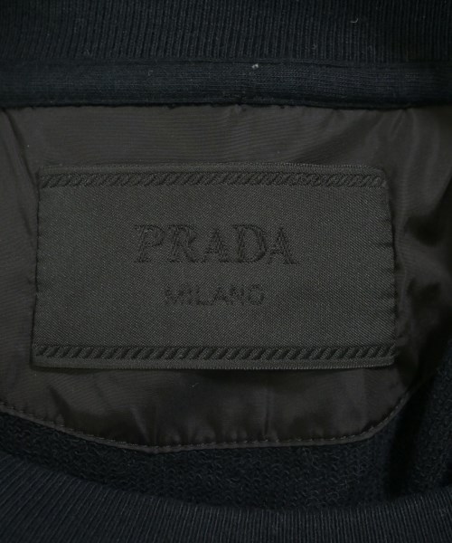 PRADA（プラダ）スウェット 黒 サイズ:M メンズ/2200720869026