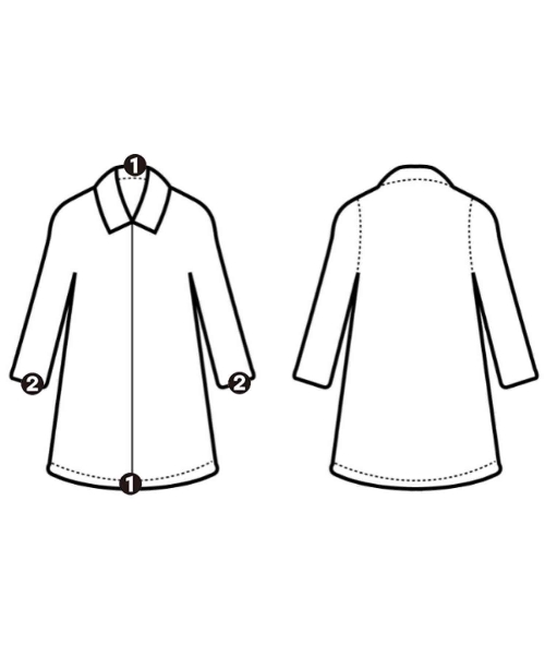 PRADA（プラダ）チェスターコート 紺 サイズ:44(S位) メンズ/2200719398117