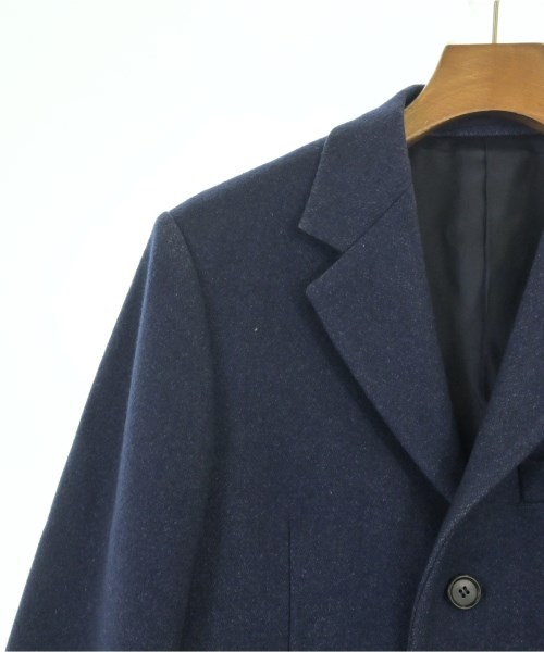 PRADA（プラダ）チェスターコート 紺 サイズ:44(S位) メンズ/2200719398117