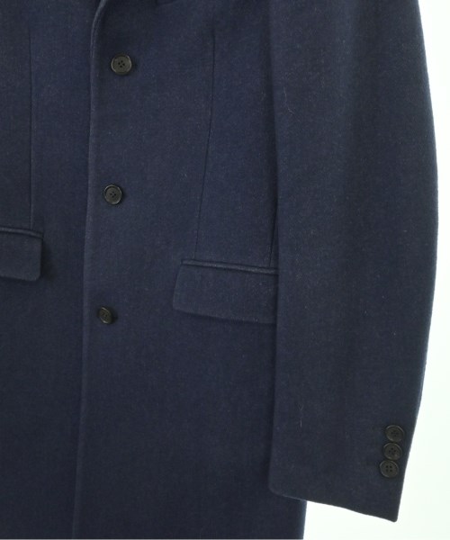 PRADA（プラダ）チェスターコート 紺 サイズ:44(S位) メンズ/2200719398117