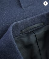 PRADA（プラダ）チェスターコート 紺 サイズ:44(S位) メンズ/2200719398117