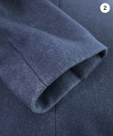 PRADA（プラダ）チェスターコート 紺 サイズ:44(S位) メンズ/2200719398117