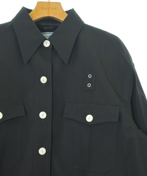 PRADA（プラダ）カジュアルシャツ 黒 サイズ:38(S位) レディース/2200721016238