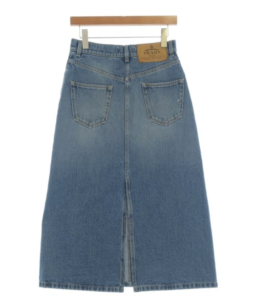 PRADA（プラダ）ロング・マキシ丈スカート 青 サイズ:42(M位) レディース/2200721016368