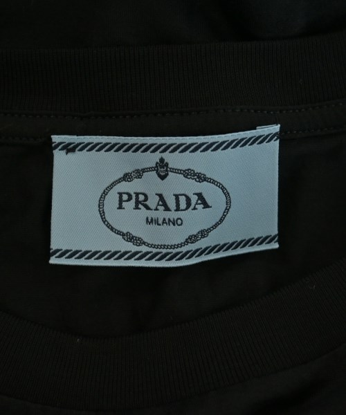 PRADA（プラダ）Tシャツ・カットソー 黒 サイズ:M レディース/2200721311029