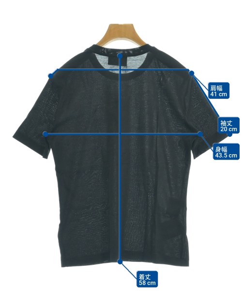 PRADA（プラダ）Tシャツ・カットソー 黒 サイズ:M レディース/2200721311036