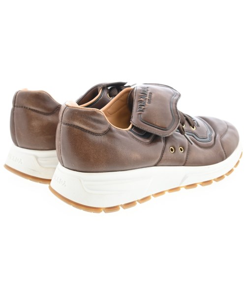 PRADA（プラダ）スニーカー 茶 サイズ:UK8 1/2(27cm位) メンズ/2200721406046