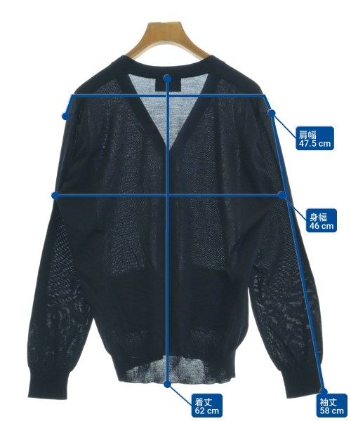 PRADA（プラダ）カーディガン 紺 サイズ:38(S位) レディース/2200721585017