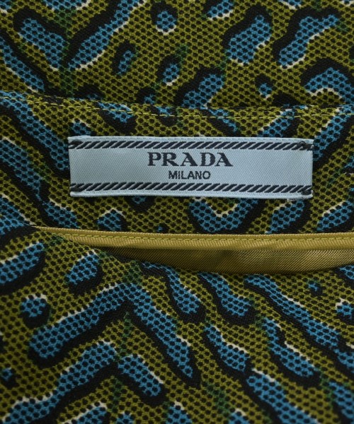 PRADA（プラダ）ひざ丈スカート カーキ サイズ:44(L位) レディース/2200721586014