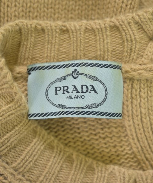 PRADA（プラダ）ニット・セーター ベージュ サイズ:40(M位) レディース/2200716861058