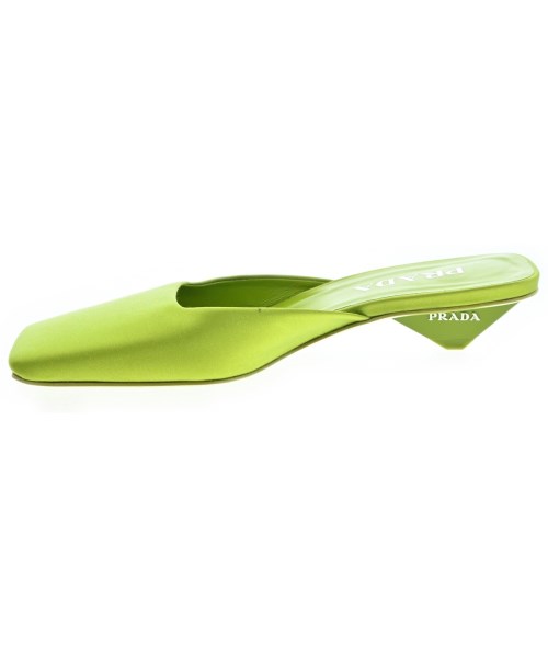 PRADA（プラダ）パンプス 緑 サイズ:EU35 1/2(22cm位) レディース/2200721486123