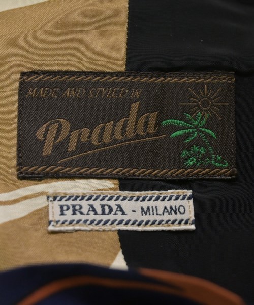 PRADA（プラダ）カジュアルシャツ 茶 サイズ:XS メンズ/2200721778013
