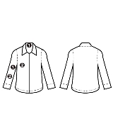 PRADA（プラダ）カジュアルシャツ 茶 サイズ:XS メンズ/2200721778013