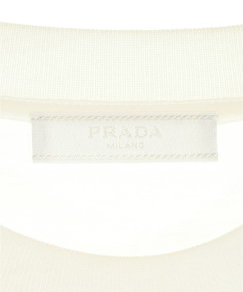 PRADA（プラダ）Tシャツ・カットソー 白 サイズ:XS メンズ/2200721778037