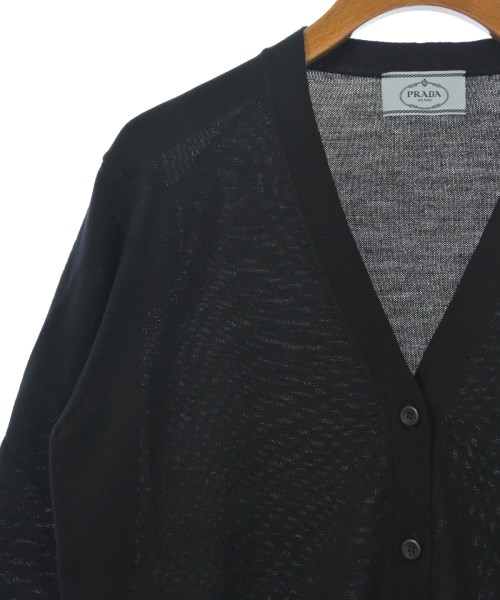 PRADA（プラダ）カーディガン 黒 サイズ:38(S位) レディース/2200721837017