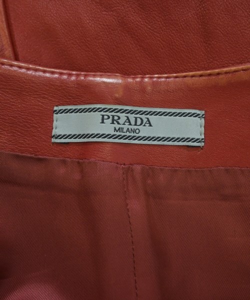 PRADA（プラダ）ロング・マキシ丈スカート 赤 サイズ:40(M位) レディース/2200722305041