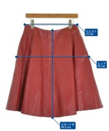 PRADA（プラダ）ロング・マキシ丈スカート 赤 サイズ:40(M位) レディース/2200722305041