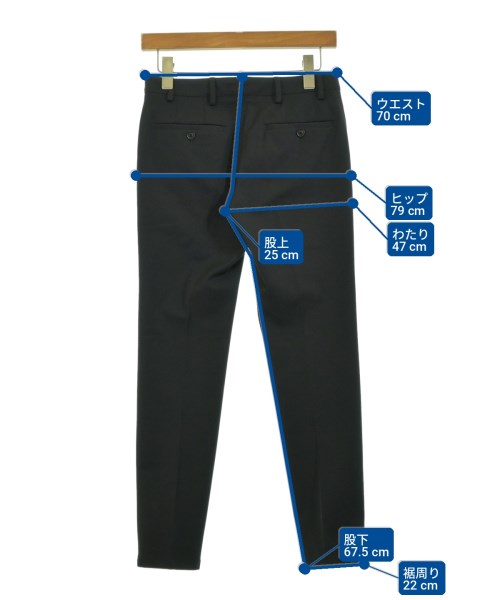 PRADA（プラダ）スラックス 黒 サイズ:36(S位) レディース/2200716876175