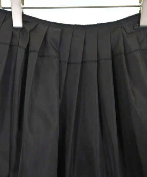 PRADA（プラダ）ひざ丈スカート 黒 サイズ:38(S位) レディース/2200716876229