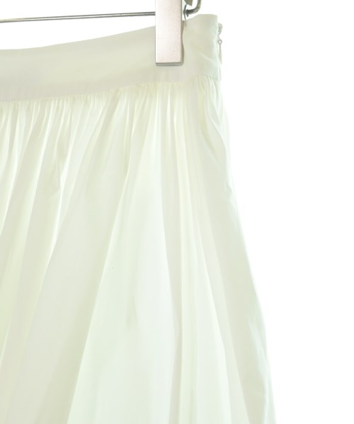PRADA（プラダ）ひざ丈スカート 白 サイズ:36(XS位) レディース/2200722546048