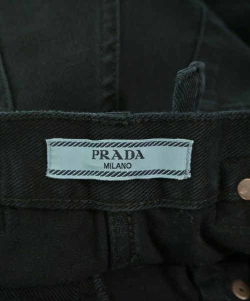 PRADA（プラダ）デニムパンツ 黒 サイズ:25(S位) レディース/2200722460160