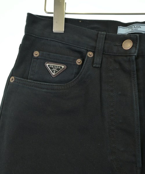 PRADA（プラダ）デニムパンツ 黒 サイズ:25(S位) レディース/2200722460160
