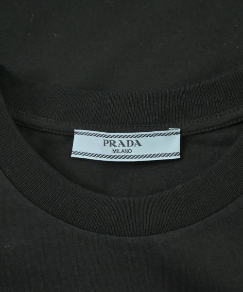 PRADA（プラダ）Tシャツ・カットソー 黒 サイズ:S レディース/2200722460641
