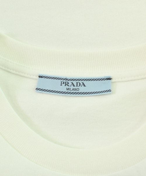 PRADA（プラダ）Tシャツ・カットソー 白 サイズ:S メンズ/2200722460658