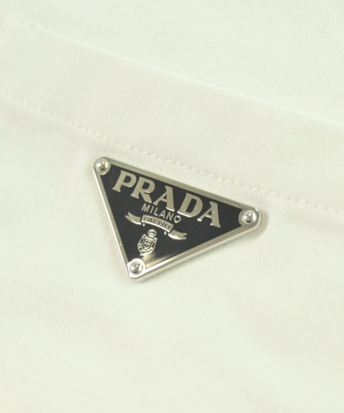 PRADA（プラダ）Tシャツ・カットソー 白 サイズ:S メンズ/2200722460658