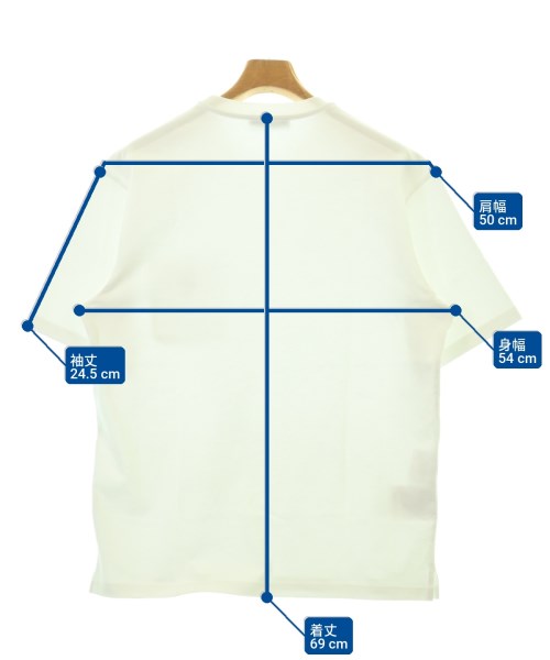 PRADA（プラダ）Tシャツ・カットソー 白 サイズ:S メンズ/2200722460658