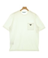 PRADA（プラダ）Tシャツ・カットソー 白 サイズ:S メンズ/2200722460658