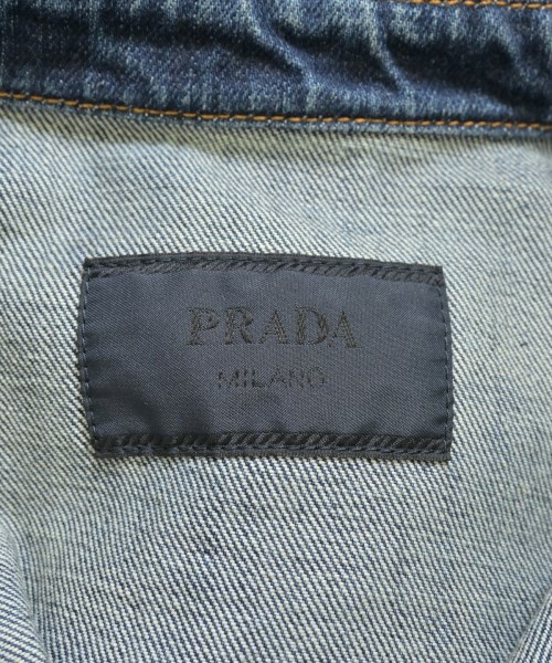 PRADA（プラダ）カジュアルシャツ 青 サイズ:L メンズ/2200723062035