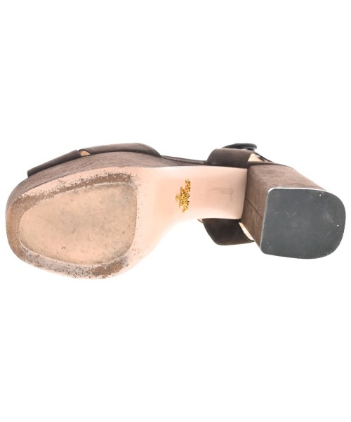 PRADA（プラダ）サンダル 茶 サイズ:EU36(22.5cm位) レディース/2200723161127