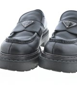 PRADA（プラダ）ビジネス・ドレスシューズ 黒 サイズ:6 1/2(25.5cm位) メンズ/2200723573012