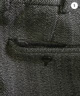 PRADA（プラダ）スラックス グレー サイズ:46(M位) メンズ/2200723587132