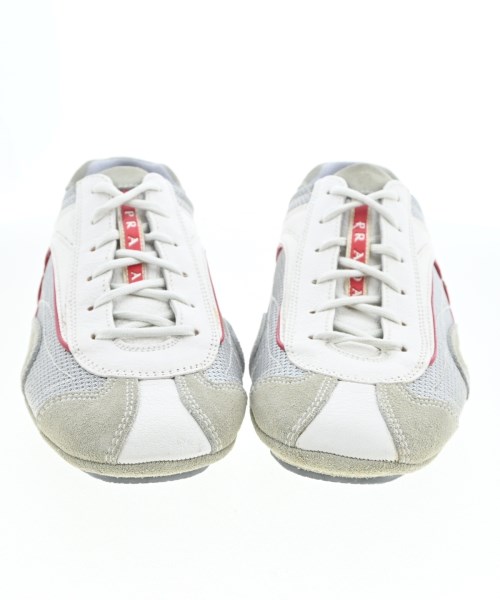 PRADA（プラダ）スニーカー 白 サイズ:UK7(25.5cm位) メンズ/2200720141139