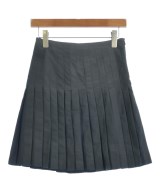 PRADA（プラダ）ミニスカート グレー サイズ:38(S位) レディース/2200721819051