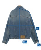 PRADA（プラダ）デニムジャケット 紺 サイズ:XS レディース/2200724038015