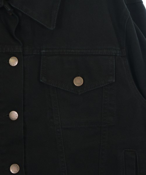PRADA（プラダ）デニムジャケット 黒 サイズ:S レディース/2200724038022