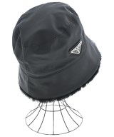 PRADA（プラダ）ハット 黒 サイズ:L メンズ/2200724038220