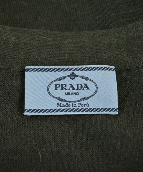 PRADA（プラダ）カーディガン 緑 サイズ:38(S位) レディース/2200724078011