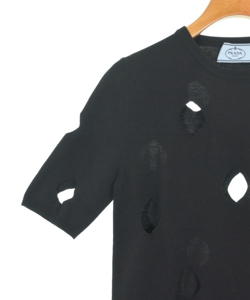 PRADA（プラダ）ニット・セーター 黒 サイズ:44(L位) レディース/2200724085125