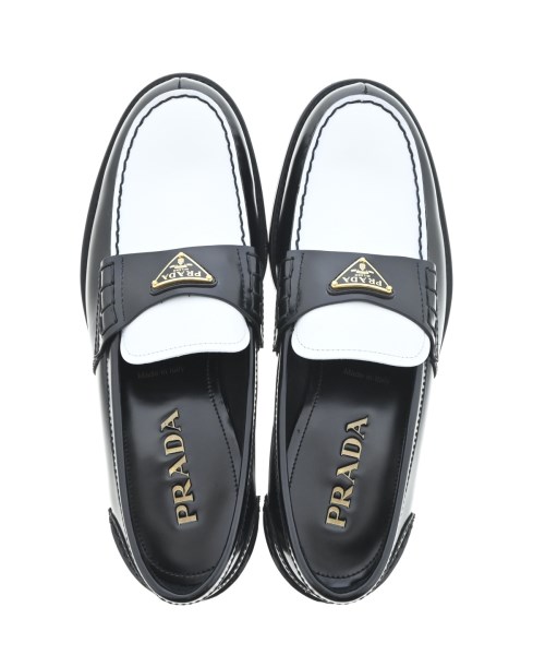 PRADA（プラダ）ビジネス・ドレスシューズ 黒 サイズ:UK6(24.5cm位) メンズ/2200724085316